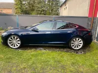 Brugt Tesla Model S 309 kW (421 HK) 2014 Blå Hatchback