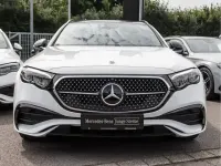 Gebraucht Mercedes E300 204 PS (150 kW) 2024 Weiss unilack polarweiss Kombi