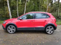 Gebraucht VW Polo Cross 105 PS (77 kW) 2014 Rot Kleinwagen