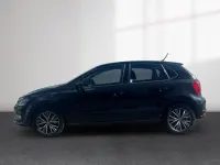 Gebraucht VW Polo Allstar 90 PS (66 kW) 2016 Schwarz Kleinwagen