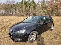 Gebraucht VW Golf VI Team 122 PS (89 kW) 2011 Schwarz Kleinwagen