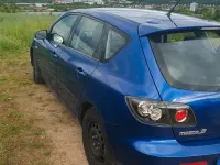 Używany Mazda 3 107 KM (78 kW) 2008 Niebieski Hatchback