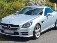 Gebraucht Mercedes SLK200 Style 184 PS (135 kW) 2012 Silber Cabrio