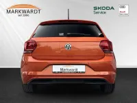 Gebraucht VW Polo Highline 116 PS (85 kW) 2019 Orange Kleinwagen