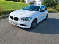gebraucht BMW 116 i - weiß - 8 Fach bereift - 2014 - 17 Zoll
