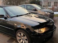 Gebraucht BMW 318 Cabriolet 143 PS (105 kW) 2004 Schwarz Cabrio