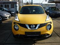 Gebraucht Nissan Juke Acenta 116 PS (85 kW) 2015 Gelb SUV
