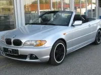 Gebraucht BMW 330 Cabriolet 231 PS (169 kW) 2003 Titansilber metallic Cabrio