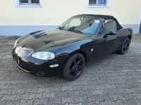 Gebraucht Mazda MX5 110 PS (80 kW) 2004 Schwarz Cabrio