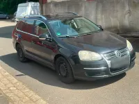 Gebraucht VW Golf VI 2008 Schwarz Kleinwagen