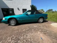 Gebraucht Mercedes SL320 245 PS (180 kW) 1997 Grün Cabrio