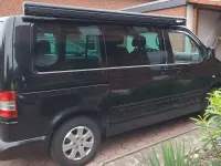 Brugt VW T5 178 HK (130 kW) 2003 Sort Van
