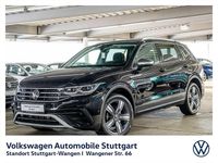 Gebraucht VW Tiguan Allspace Elegance 150 PS (110 kW) 2022 Deep black perleffekt SUV