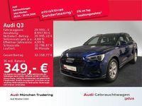 Gebraucht Audi Q3 Ambiente 150 PS (110 kW) 2021 Navarrablau metallic SUV