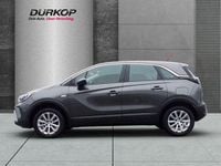 Gebraucht Opel Crossland X Elegance 110 PS (80 kW) 2022 Mondstein grau/e:vulkan grau (metallic) SUV