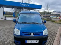 Gebraucht Peugeot Partner 90 PS (66 kW) 2007 Blau Van / Kleinbus