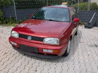 Gebraucht VW Golf III 60 PS (44 kW) 1998 Rot Kleinwagen