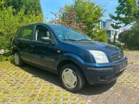 Gebraucht Ford Fusion 100 PS (73 kW) 2003 Blau Kleinwagen