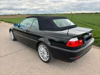 Gebraucht BMW 320 Cabriolet 150 PS (110 kW) 2006 Schwarz Cabrio