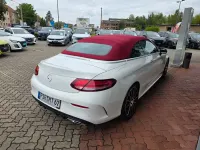 Gebraucht Mercedes C220 AMG 194 PS (142 kW) 2023 Weiß Cabrio