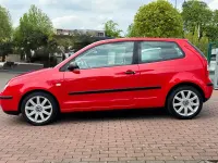 Gebraucht VW Polo 75 PS (55 kW) 2003 Rot Kleinwagen