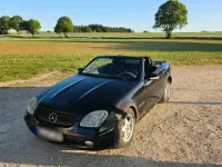 Gebraucht Mercedes SLK200 163 PS (119 kW) 2003 Schwarz Cabrio