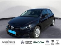 Gebraucht VW Polo Comfortline 95 PS (69 kW) 2018 Schwarz Kleinwagen