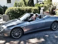 Second-hand Alfa Romeo Spider 155 CP (114 kW) 1998 Gri Cabrio
