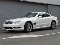Gebraucht Mercedes SL55 AMG AMG 500 PS (367 kW) 2003 Weiß Cabrio