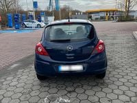Gebraucht Opel Corsa Eco 69 PS (50 kW) 2010 Blau Kleinwagen