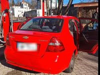 Usata Chevrolet Aveo 2006 Rosso Berlina