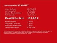 Neu MG MGS5 EV Comfort 125 kW (170 PS) 2025 Weiss SUV