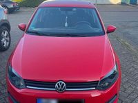 Gebraucht VW Polo Trendline 60 PS (44 kW) 2014 Rot Kleinwagen
