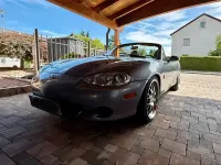 Gebraucht Mazda MX5 145 PS (106 kW) 2002 Silber Cabrio