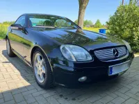 Gebraucht Mercedes SLK200 163 PS (119 kW) 2002 Schwarz Cabrio