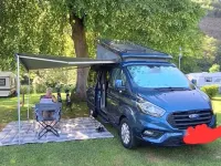 Gebraucht Ford Transit Custom Nugget 130 PS (95 kW) 2022 Blau Van / Kleinbus