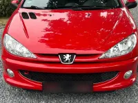 Gebraucht Peugeot 206 CC 109 PS (80 kW) 2006 Rot Cabrio