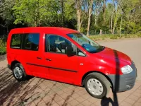 Gebraucht VW Caddy Life 105 PS (77 kW) 2009 Rot Van / Kleinbus