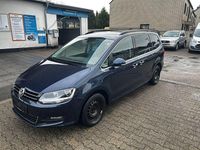 Gebraucht VW Sharan Comfortline 150 PS (110 kW) 2015 Blau Van / Kleinbus