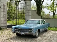 Second-hand Cadillac Deville 340 CP (250 kW) 1966 Albastru Berlinǎ