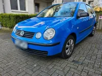 Second-hand VW Polo 64 CP (47 kW) 2003 Albastru Hatchback