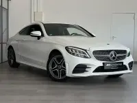 Gebraucht Mercedes C180 AMG line 156 PS (114 kW) 2019 Weiß Coupé