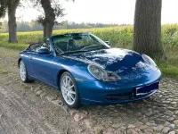 Gebraucht Porsche 911 Carrera 4 Cabriolet 300 PS (220 kW) 1999 Blau Cabrio
