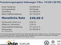 Neu VW T-Roc Style 150 PS (110 kW) 2026 Grau SUV