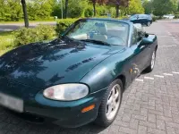 Gebraucht Mazda MX5 146 PS (107 kW) 2000 Grün Cabrio