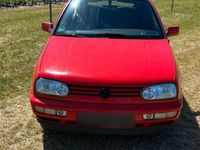 Gebraucht VW Golf Cabriolet 75 PS (55 kW) 1994 Rot Cabrio