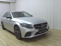 Gebraucht Mercedes C300 AMG line 194 PS (142 kW) 2021 Iridiumsilber metallic