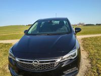 Gebraucht Opel Astra Edition 125 PS (91 kW) 2018 Schwarz Limousine