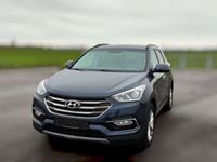 gebraucht Hyundai Santa Fe blue 2.2 CRDI 4WD Premium 8xFach Bereift