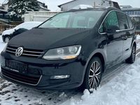 Gebraucht VW Sharan Allstar 150 PS (110 kW) 2017 Schwarz Van / Kleinbus